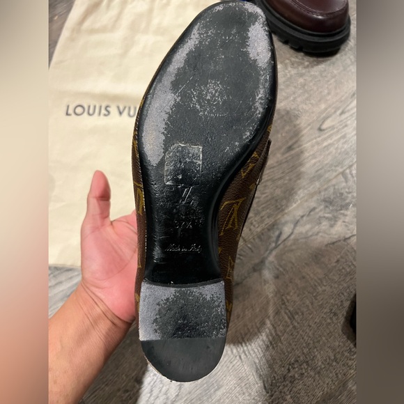 Louis Vuitton Monogram canvas Case Loafers - Picture 10 of 11